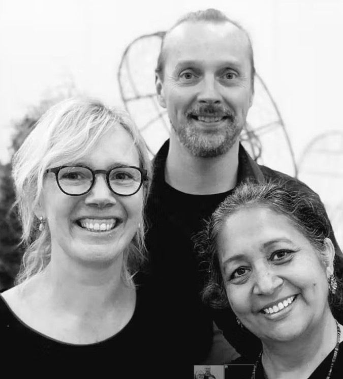 Floral colleague and artist Tom Dehouwer